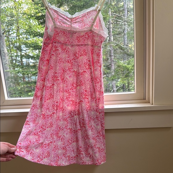 Lily Pulitzer Floral Print Cotton Nightgown - Picture 3 of 4